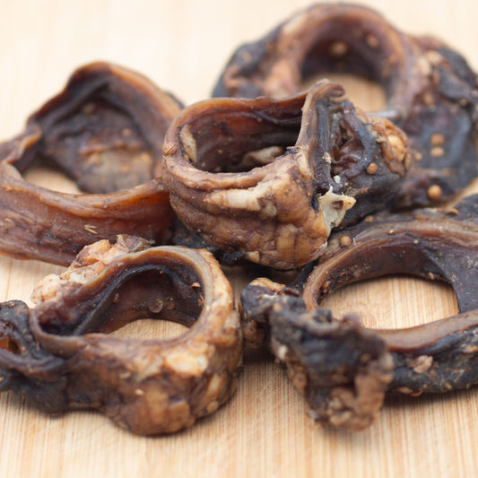 100% Pure Beef Loops Chewing Treats 250g